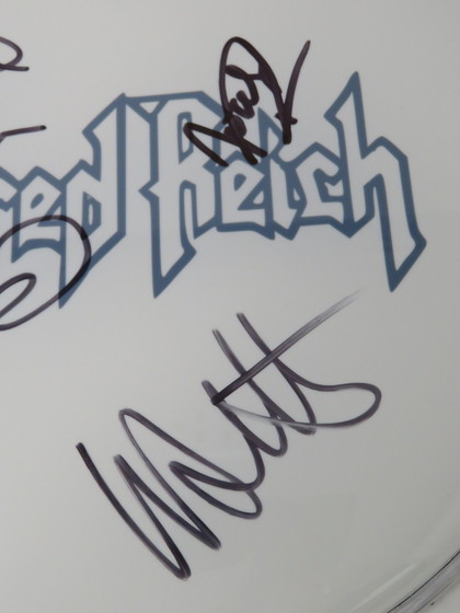 Sacred Reich Signed Drumhead RR59493