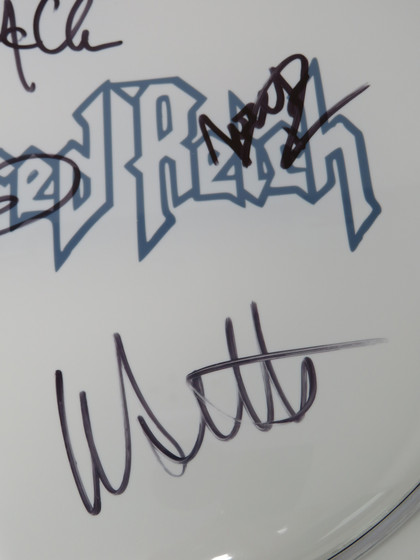 Sacred Reich Signed Drumhead LH-RR59494