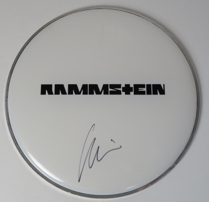Rammstein Signed Drumhead FF51812