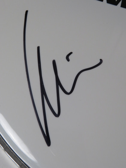 Rammstein Signed Drumhead