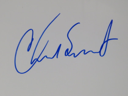 Red Hot Chili Peppers Signed Drumhead LH-FF51761