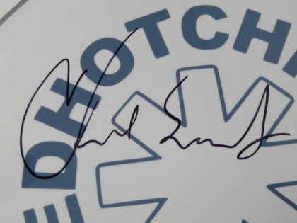 Red Hot Chili Peppers Signed Drumhead AS68899