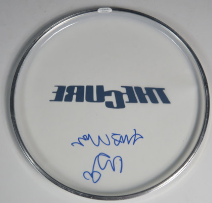 The Cure Signed Drumhead FF52180
