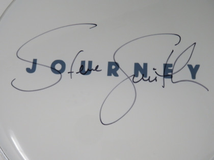 Journey Signed Drumhead RR59064