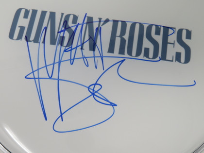 Guns N' Roses Signed Drumhead - SOLD
