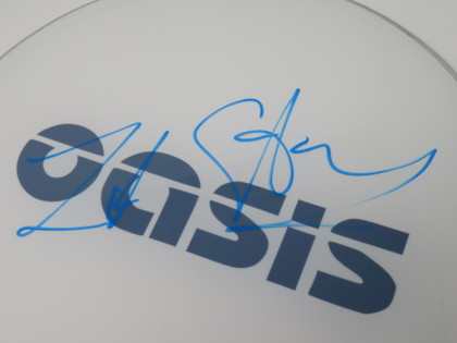 Oasis Signed Drumhead LH-RR59274