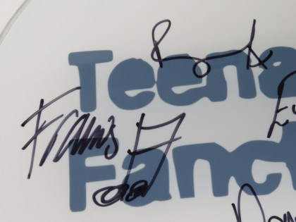 Teenage Fanclub Signed Drumhead FF67792