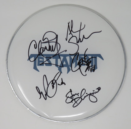 Testament Signed Drumhead RR59461