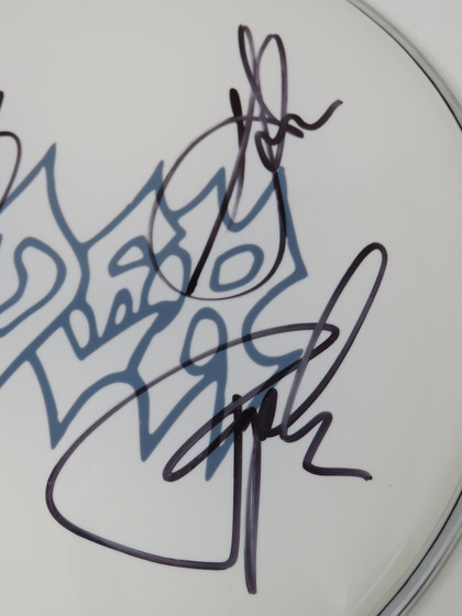 Vader Signed Drumhead