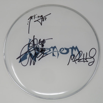 Venom Signed Drumhead LH-AS68446