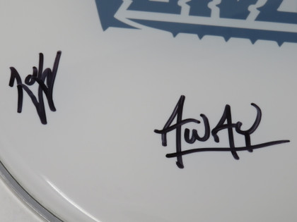 Voivod Signed Drumhead FF51751