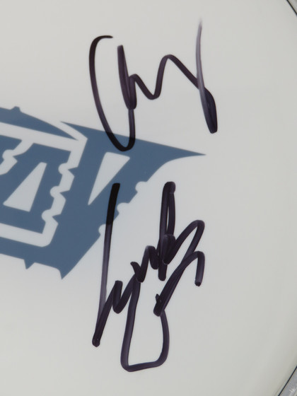 Voivod Signed Drumhead FF51751