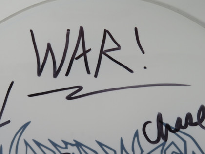 Warbringer Signed Drumhead QQ34927