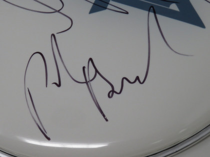 Winger Signed Drumhead