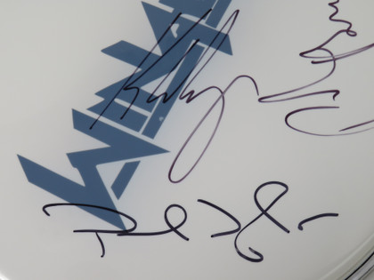 Winger Signed Drumhead