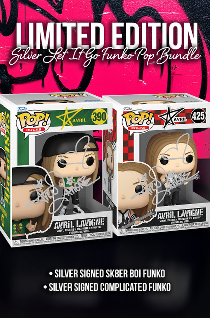 Avril Lavigne Signed Funko POP!