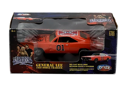Dukes of Hazzard Cast Signed Diecast Car