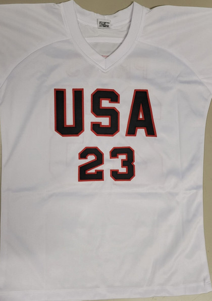 Christen Press Signed USA Olympic White Soccer Jersey (JSA)