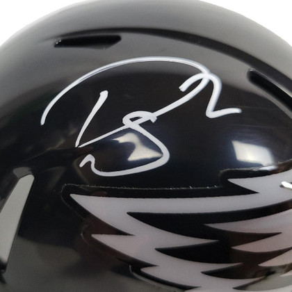 Darius Slay Jr Signed Philadelphia Eagles Alt 2022 Speed Mini Replica Football Helmet (Beckett)