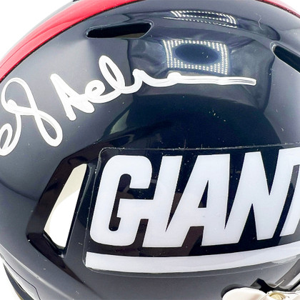 Ottis Anderson Signed New York Giants Throwback 80-99 Speed Mini Football Helmet (Beckett)