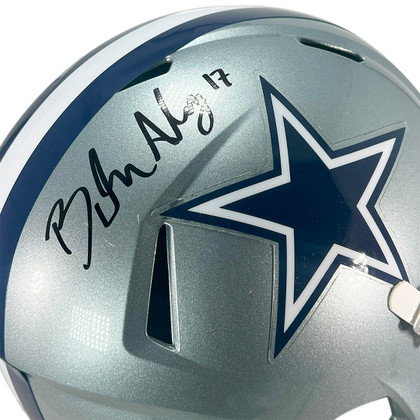 Brandon Aubrey Signed Dallas Cowboys Speed Full-Size Replica Football Helmet (Beckett)