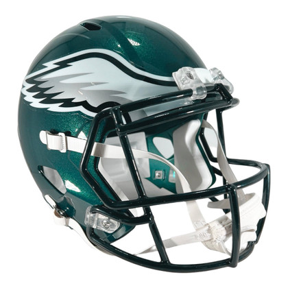 Jalen Carter Signed Philadelphia Eagles Speed Full-Size Replica Football Helmet (Beckett)