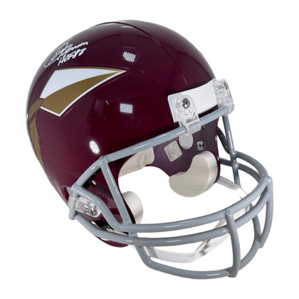 Sonny Jurgensen Signed HOF Inscription Washington Redskins Throwback Full-Size Replica Football Helmet (JSA)