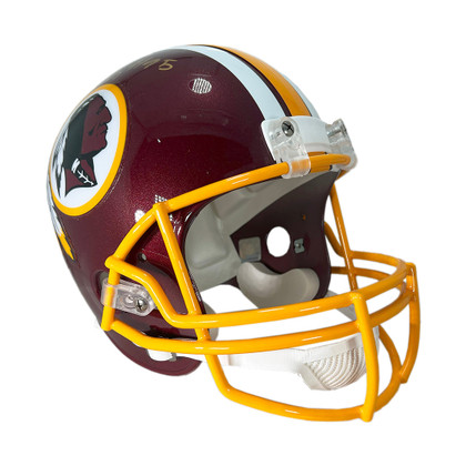 Jonathan Allen Signed Washington Redskins Throwback Full-Size Replica Football Helmet (JSA)