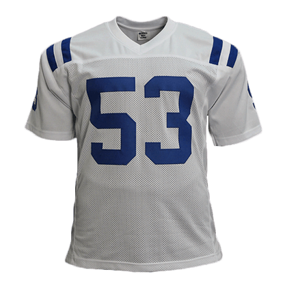 Darius Leonard Autographed Pro Style Football Jersey White (JSA)