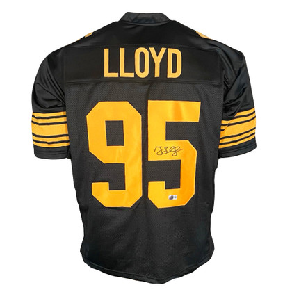 Greg Lloyd Signed Pittsburgh Color Rush Football Jersey (Beckett)