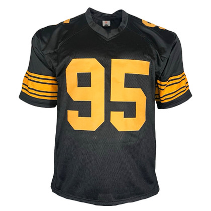 Greg Lloyd Signed Pittsburgh Color Rush Football Jersey (Beckett)