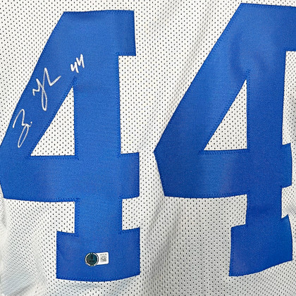 Zaire Franklin Signed Indianapolis Grey Football Jersey (Beckett)