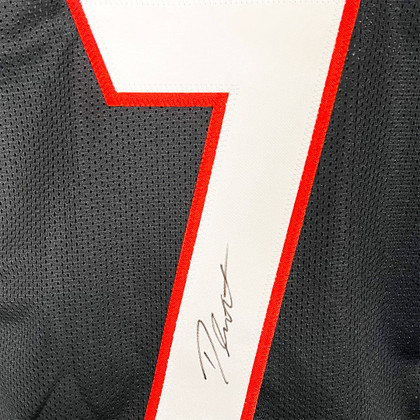 D'Andre Swift Signed Georgia College Black Football Jersey (Beckett)