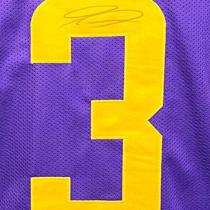 Jordan Addison Signed Minnesota Color Rush Football Jersey (Beckett)