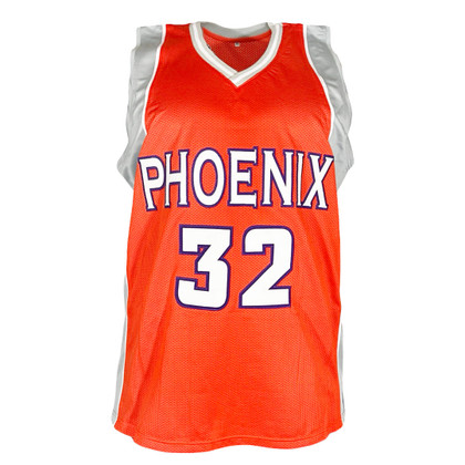 Amar'e Stoudemire Signed Phoenix Orange Basketball Jersey (Beckett)