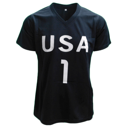Hope Solo Autographed USA Soccer Jersey Black (JSA)