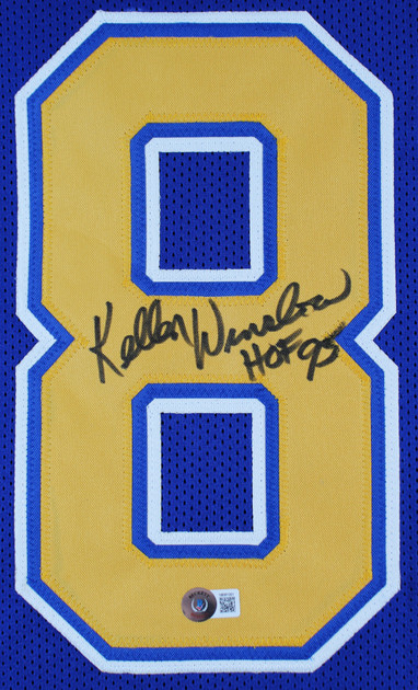 Kellen Winslow "HOF 95" Signed Blue Throwback Pro Style Jersey BAS Witnessed