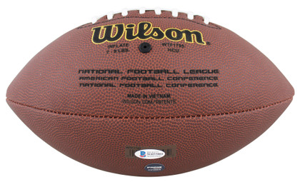 Browns Jeremiah Owusu Koramoah Signed Wilson Super Grip Nfl Football BAS Wit