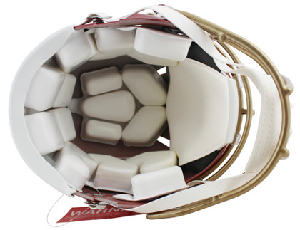 49ers George Kittle Signed Flash Full Size Speed Proline Helmet BAS Witnessed