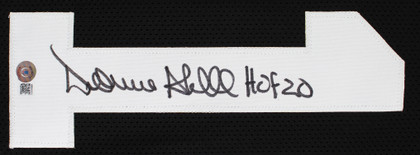 Donnie Shell Authentic Signed Black Pro Style Jersey Autographed BAS Witnessed