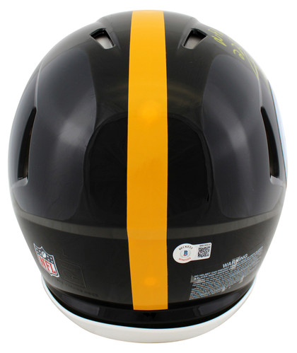 Steelers T.J. Watt NFL Record 22.5 Sacks Signed F/S Speed Proline Helmet BAS Wit