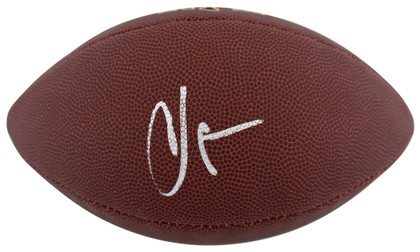 Bengals Chad Johnson Authentic Signed Wilson Super Grip Nfl Football BAS Witness