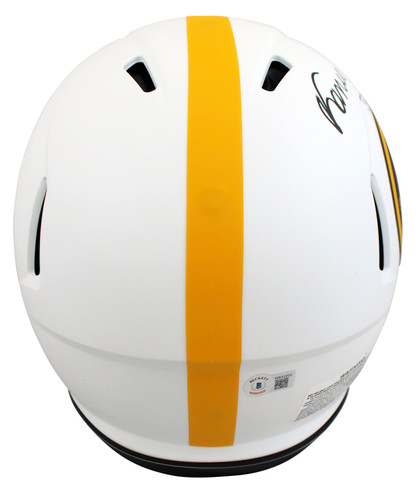 Steelers Franco Harris "HOF 90" Signed Lunar F/S Speed Proline Helmet BAS Wit