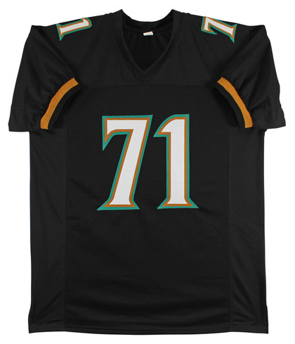 Tony Boselli "HOF 22" Authentic Signed Black Pro Style Jersey BAS Witnessed
