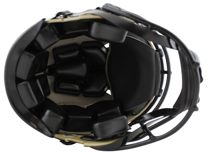 Vikings Randy Moss "DTN" Signed Salute To Service F/S Speed Proline Helmet BAS W