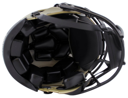 Vikings Randy Moss Signed Salute To Service F/S Speed Proline Helmet BAS Witness