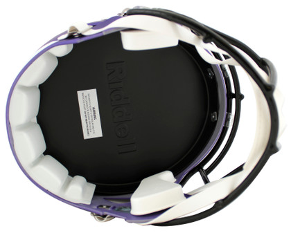 Vikings Randy Moss Authentic Signed Full Size Speed Rep Helmet BAS Witnessed