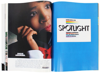 (4) Williams,  Monk, Clark & Sanders Signed Official SB XXII Program BAS Witness