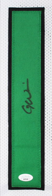 Garrett Wilson Authentic Signed White Pro Style Jersey Autographed JSA Witness