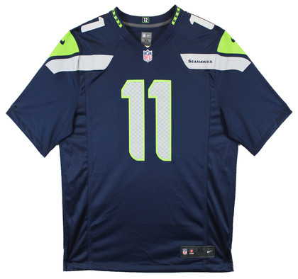 Seahawks Jaxon Smith-Njigba Authentic Signed Navy Blue Nike Game Jersey Fanatics